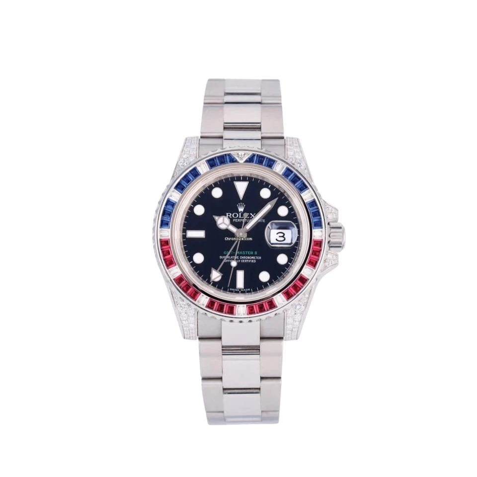 Rolex GMT-Master II 116759SARU White Gold Black Dia - Image 9