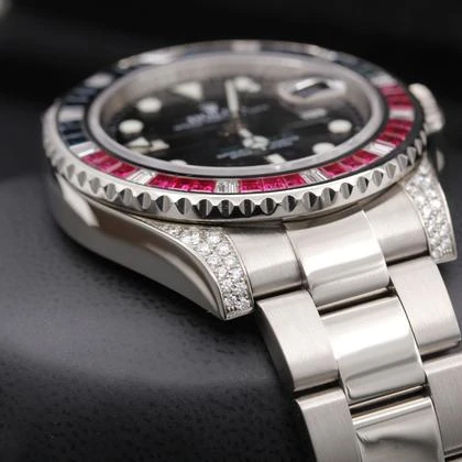Rolex GMT-Master II 116759SARU White Gold Black Dia - Image 2