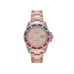 Rolex GMT-Master II 126755SARU Rose Gold Sapphire and Ruby