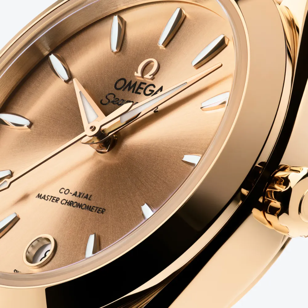Seamaster Aqua Terra 150M 30 mm Moonshine Gold Ref. 220.50.30.20.08.001 - Image 3