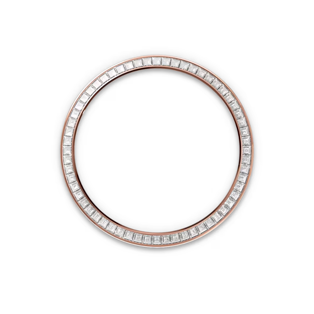 Rolex Day-Date 36 Everose Gold & Diamond Bezel Green Dial 128395TBR ? Luxury President Watch - Image 5