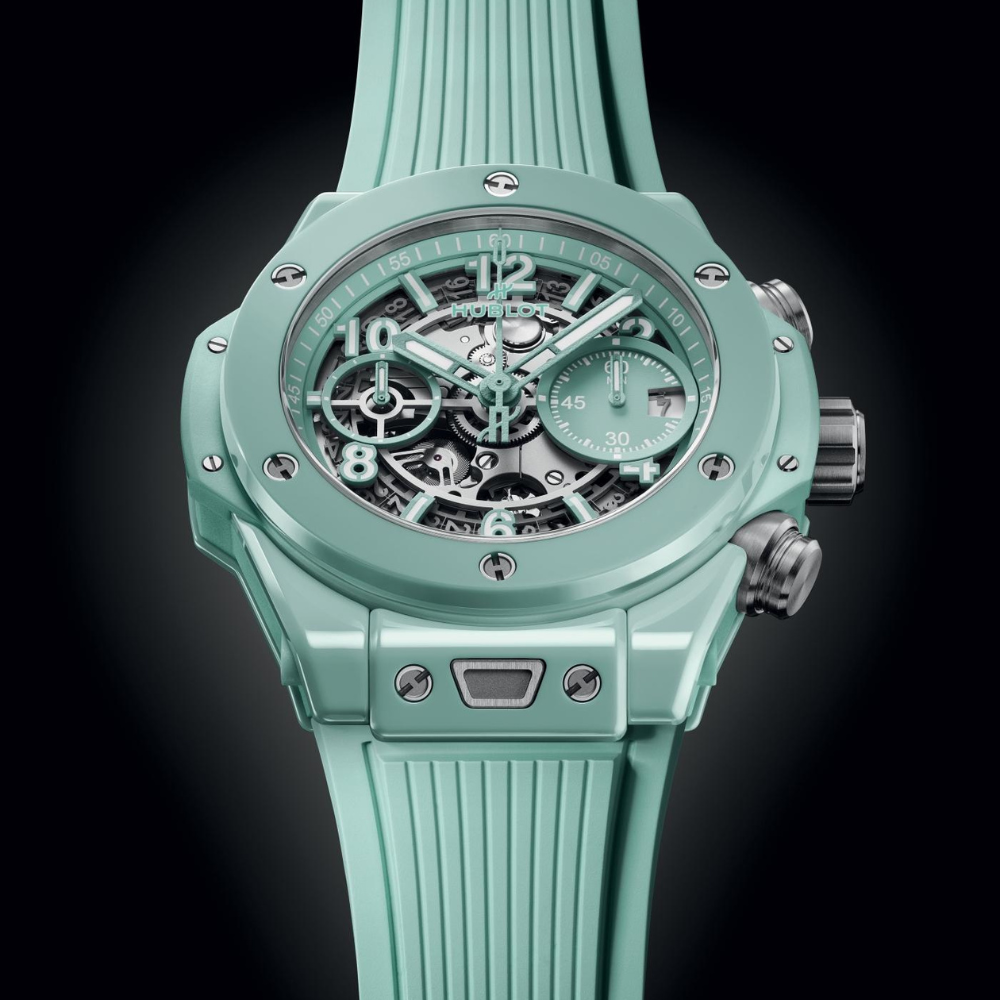 Big Bang Unico Mint Green Ceramic Ref. 441.GS.5221.RX - Image 4