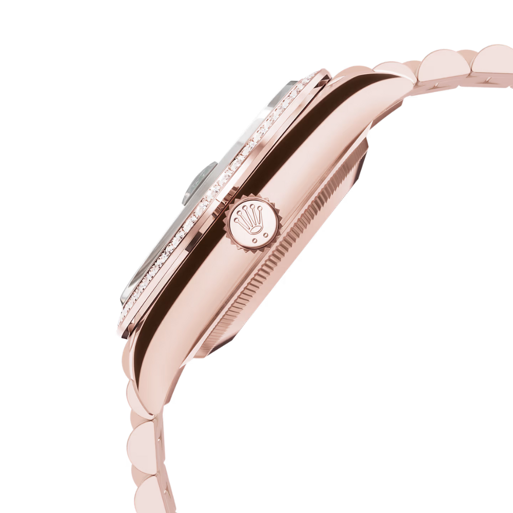 Rolex Day-Date 36 ? Green Dial and Diamonds Ref. 128345RBR-0085 - Image 4