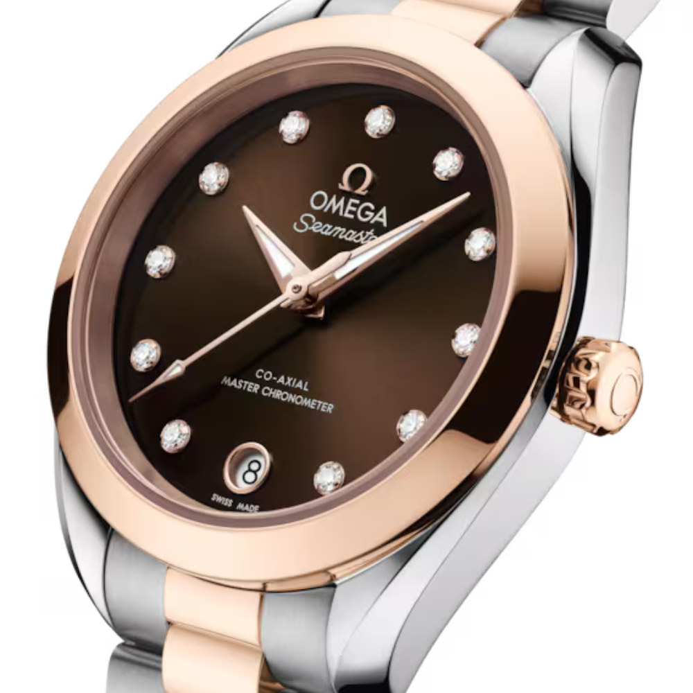 Seamaster Aqua Terra 150M 30 mm, steel ? Sedna gold on steel ? Sedna gold Ref. 220.20.30.20.63.001 - Image 5