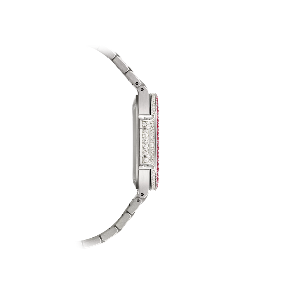 Patek Philippe Nautilus 7118/1452G 'Ladies Haute Joaillerie' White Gold Diamond Ruby Set - Image 5