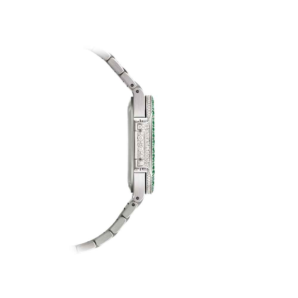 Patek Philippe Nautilus 7118/1453G 'Ladies Haute Joaillerie' White Gold Diamond Emerald Set - Image 4