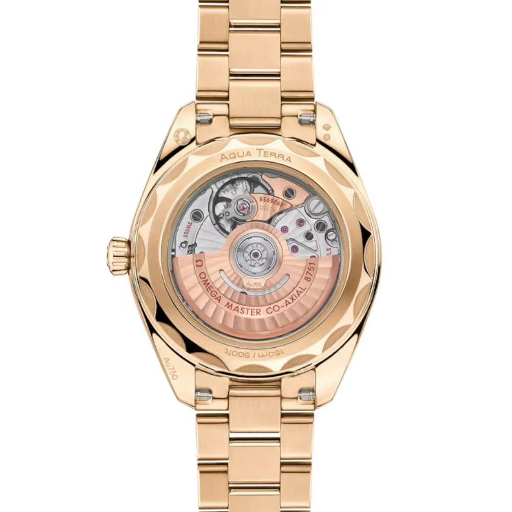 Seamaster Aqua Terra 150M 30 mm Moonshine Gold Ref. 220.50.30.20.08.001 - Image 2