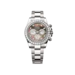 Rolex Daytona 126579RBR White Gold Mother of Pearl Diamond Dial Diamond Bezel (2024)