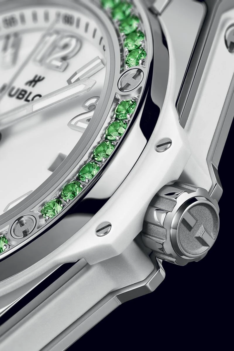 Big Bang One Click Joyful Steel Apple Green Ref. 485.SG.2210.RX.1222 - Image 4