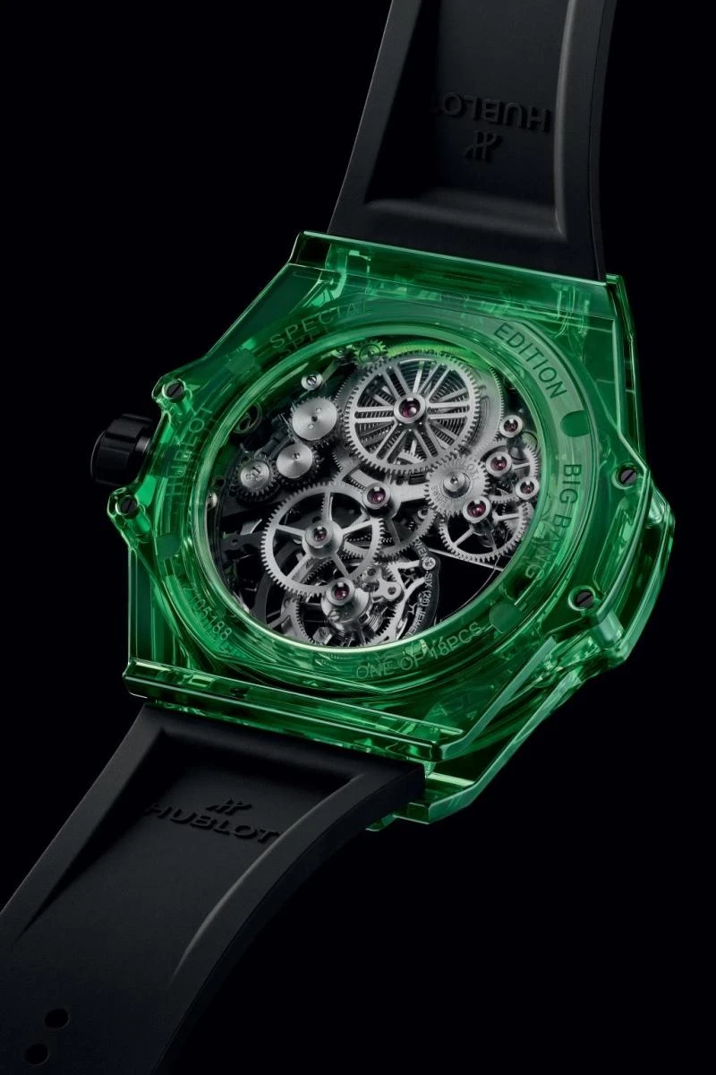 Big Bang Tourbillon Automatic Green Saxem Ref. 429.JG.0110.RT - Image 4