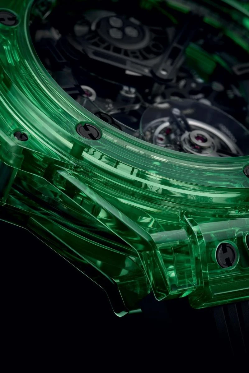 Big Bang Tourbillon Automatic Green Saxem Ref. 429.JG.0110.RT - Image 3