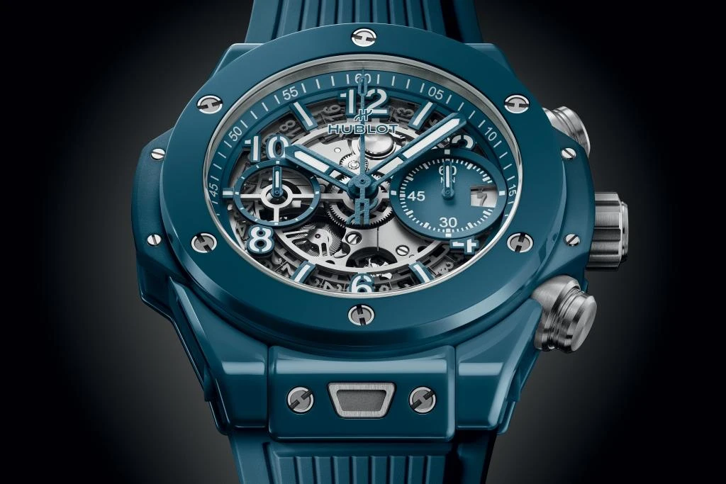 Big Bang Unico Petrol Blue Ceramic Ref. 441.ES.5121.RX - Image 5