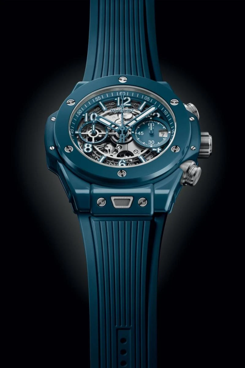 Big Bang Unico Petrol Blue Ceramic Ref. 441.ES.5121.RX - Image 4