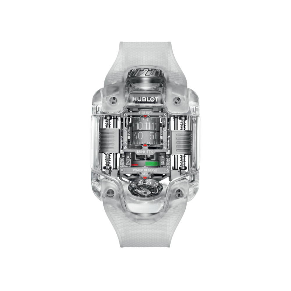 Exceptional Timepieces MP-10 Tourbillon Weight Energy System Sapphire Ref. 910.JX.0001.RT