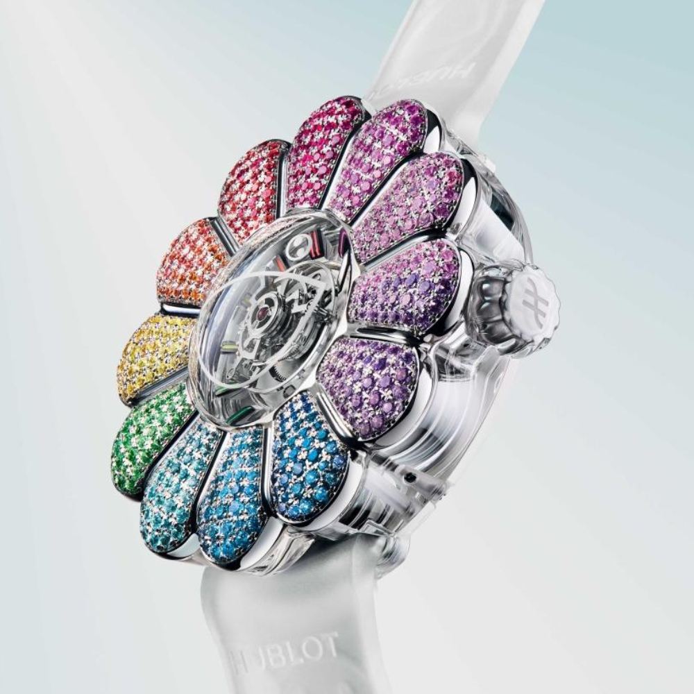 Exceptional Timepieces MP-15 Takashi Murakami Tourbillon Sapphire Rainbow Ref. 915.JX.4802.RT.1199 - Image 2