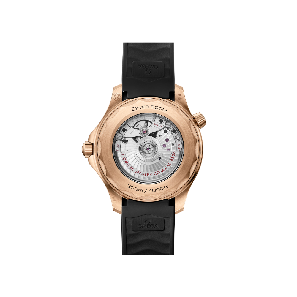 Seamaster Diver 300M 42 mm, Bronze gold on rubber strap Ref. 210.92.42.20.01.003 - Image 3