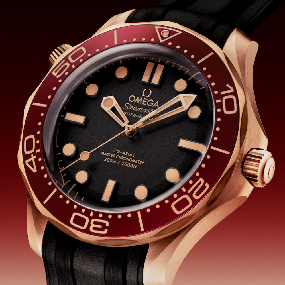Seamaster Diver 300M 42 mm, Bronze gold on rubber strap Ref. 210.92.42.20.01.003 - Image 6