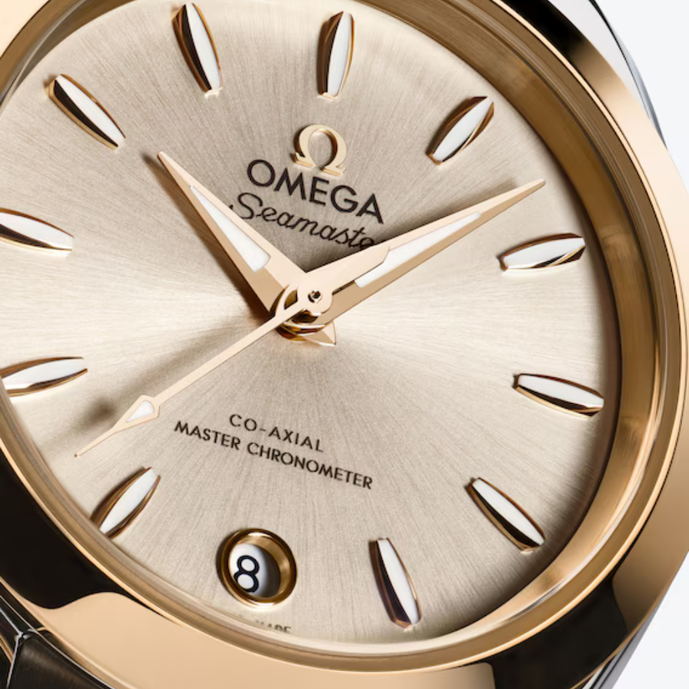 Seamaster Aqua Terra 150M 30 mm, steel ? Moonshine gold on steel ? Moonshine gold Ref. 220.20.30.20.02.001 - Image 3