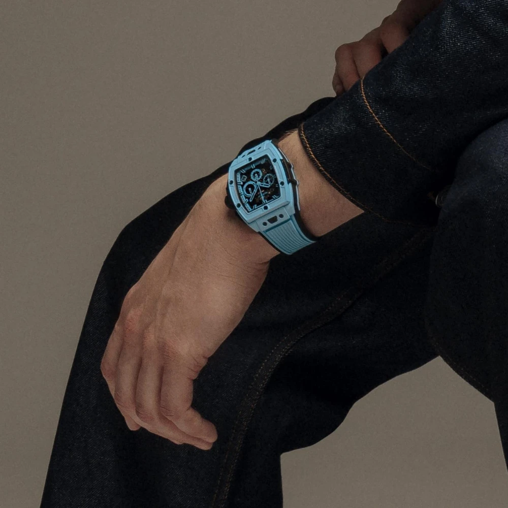 Spirit of Big Bang Sky Blue Ceramic Ref. 642.EX.5110.RX - Image 2