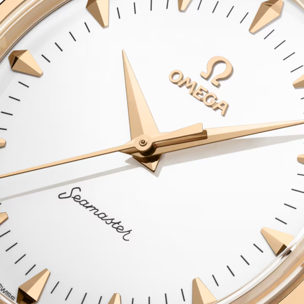 Seamaster 37 mm, Moonshine? gold on alligator Ref. 522.53.37.20.04.001 - Image 4