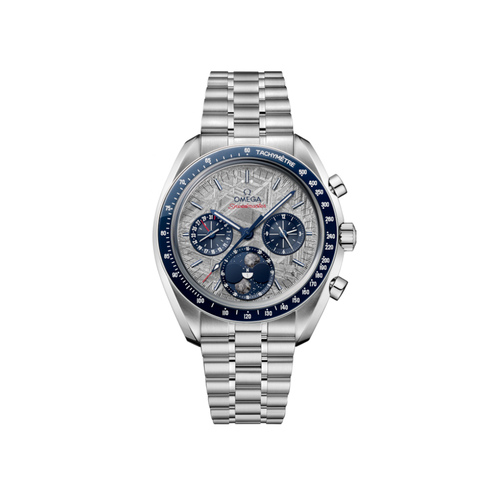 Speedmaster Moonphase 43 mm, steel on steel Ref. 304.30.43.52.06.001