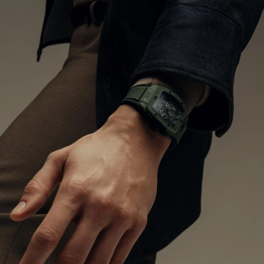 Spirit of Big Bang Dark Green Ceramic Ref. 642.GX.5210.RX - Image 6