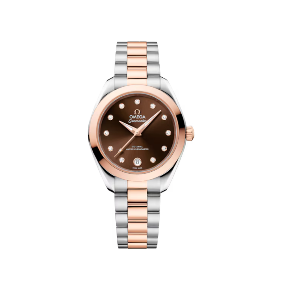 Seamaster Aqua Terra 150M 30 mm, steel ? Sedna gold on steel ? Sedna gold Ref. 220.20.30.20.63.001