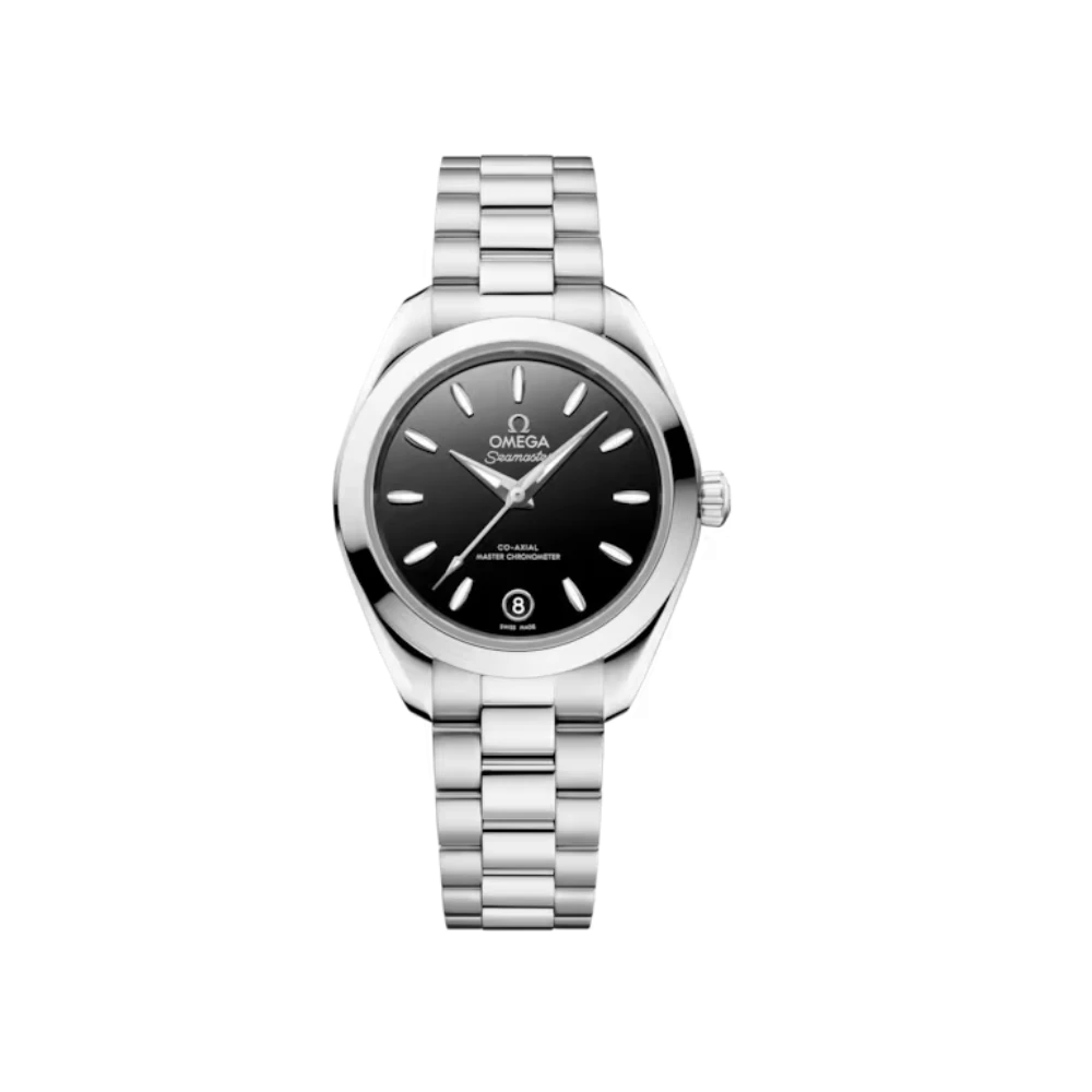 Seamaster Aqua Terra 150M 30 mm, steel on steel Ref. 220.10.30.20.01.001