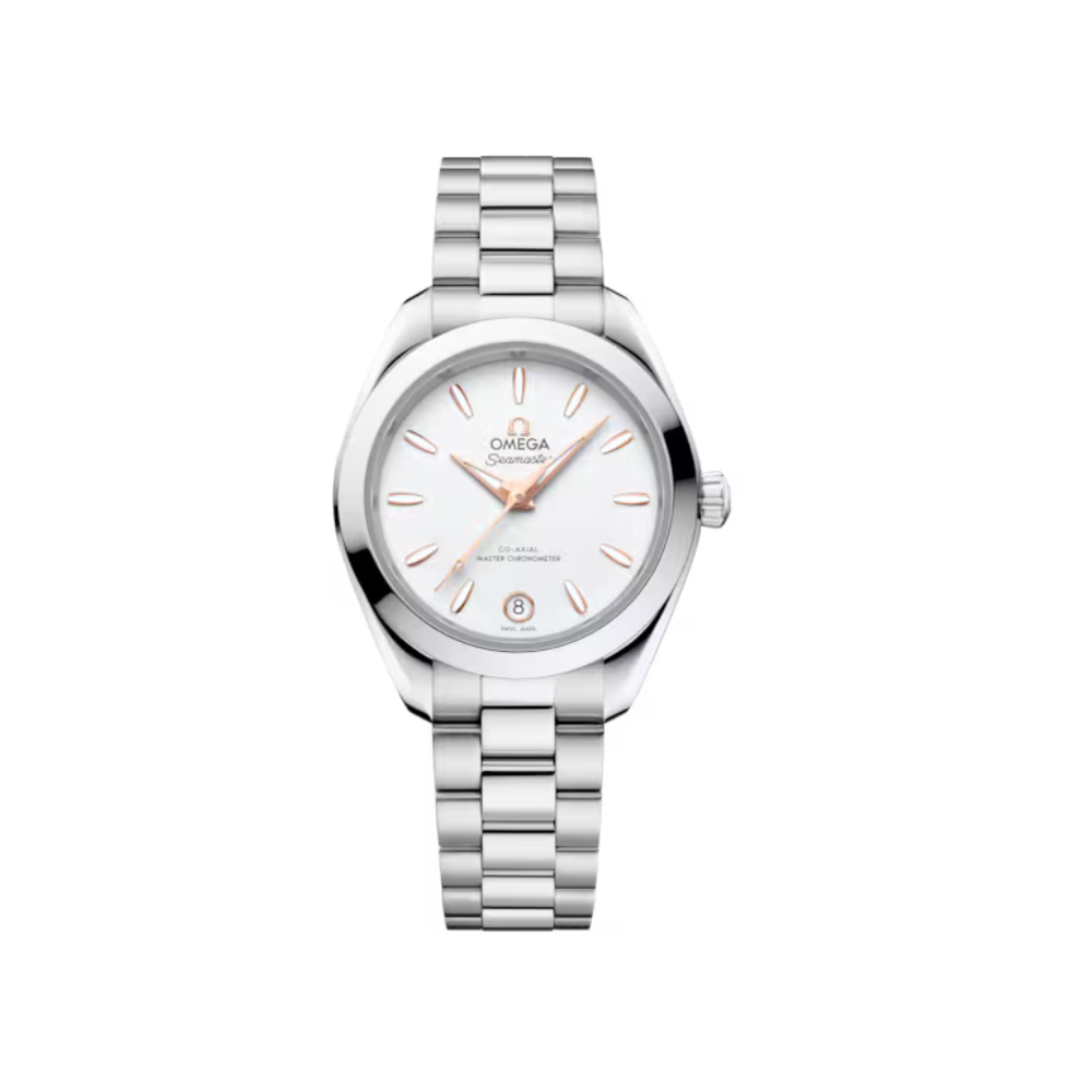 Seamaster Aqua Terra 150M 30 mm, steel on steel Ref. 220.10.30.20.02.001