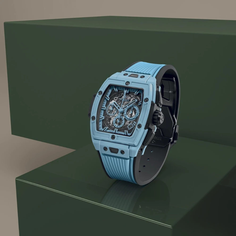 Spirit of Big Bang Sky Blue Ceramic Ref. 642.EX.5110.RX - Image 4