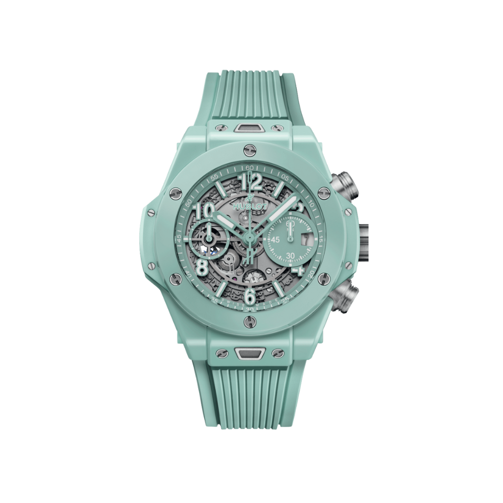 Big Bang Unico Mint Green Ceramic Ref. 441.GS.5221.RX
