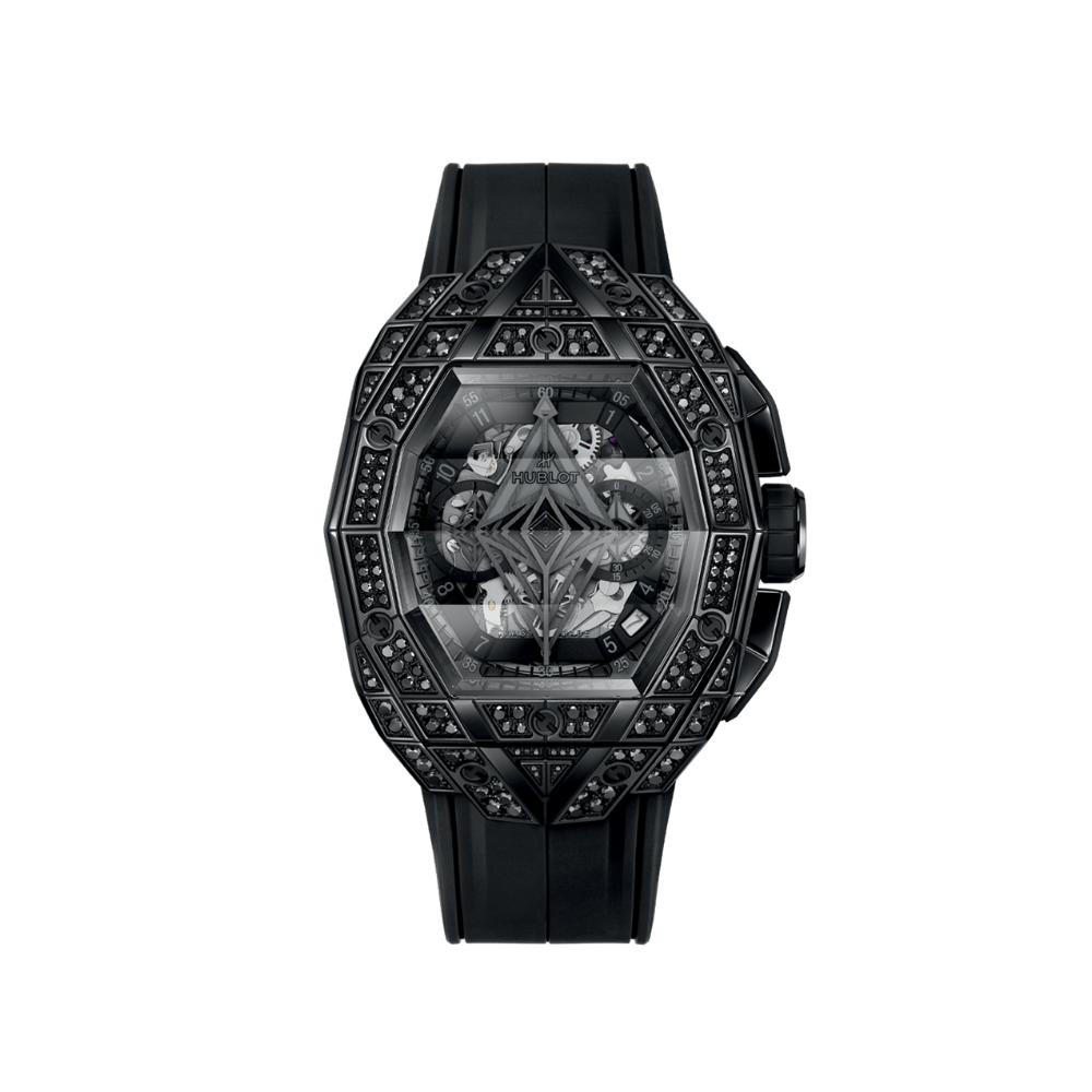 Spirit of Big Bang Sang Bleu All Black Pav? Ref. 648.CX.0114.RX.1600.MXM24