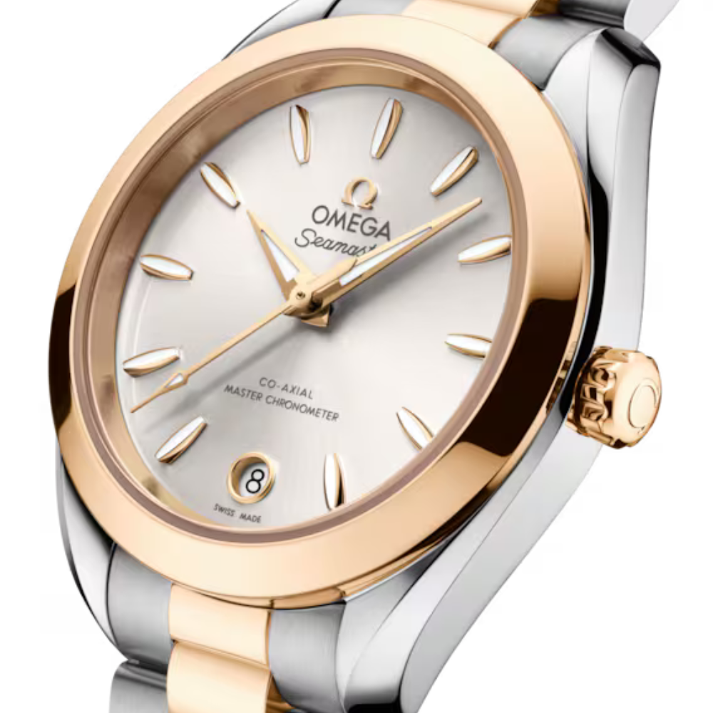 Seamaster Aqua Terra 150M 30 mm, steel ? Moonshine gold on steel ? Moonshine gold Ref. 220.20.30.20.02.001 - Image 5