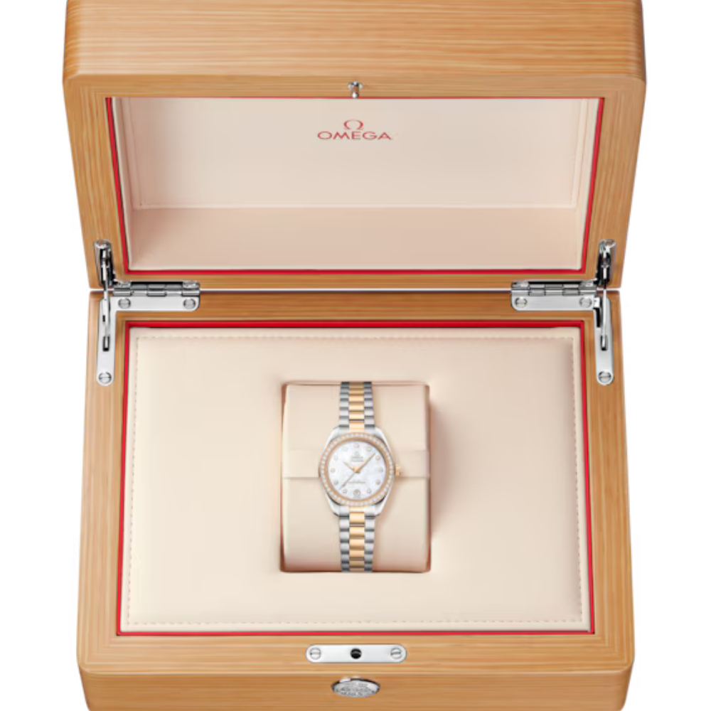 Seamaster Aqua Terra 150M 30 mm, steel ? Moonshine gold on steel ? Moonshine gold Ref. 220.25.30.20.55.001 - Image 2