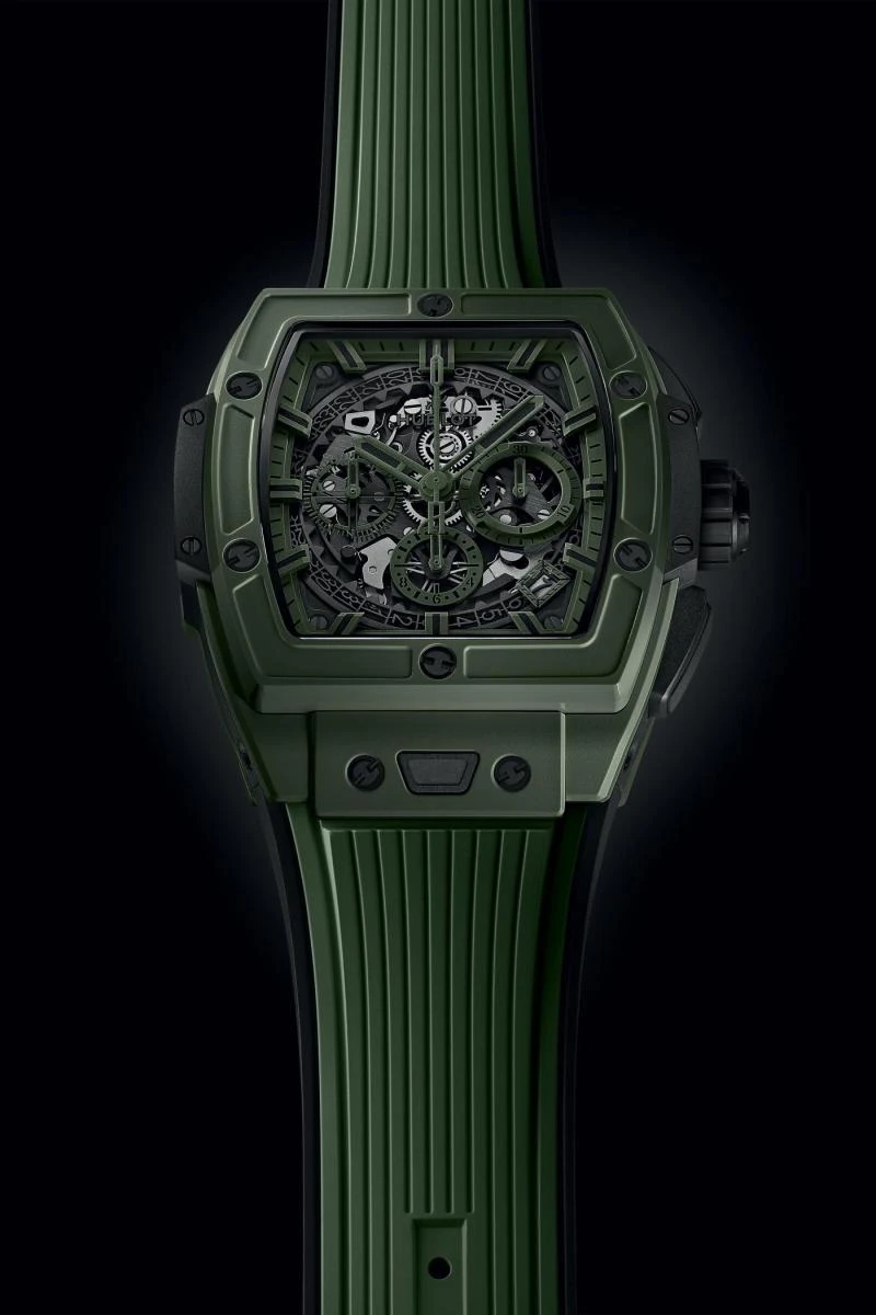 Spirit of Big Bang Dark Green Ceramic Ref. 642.GX.5210.RX - Image 5
