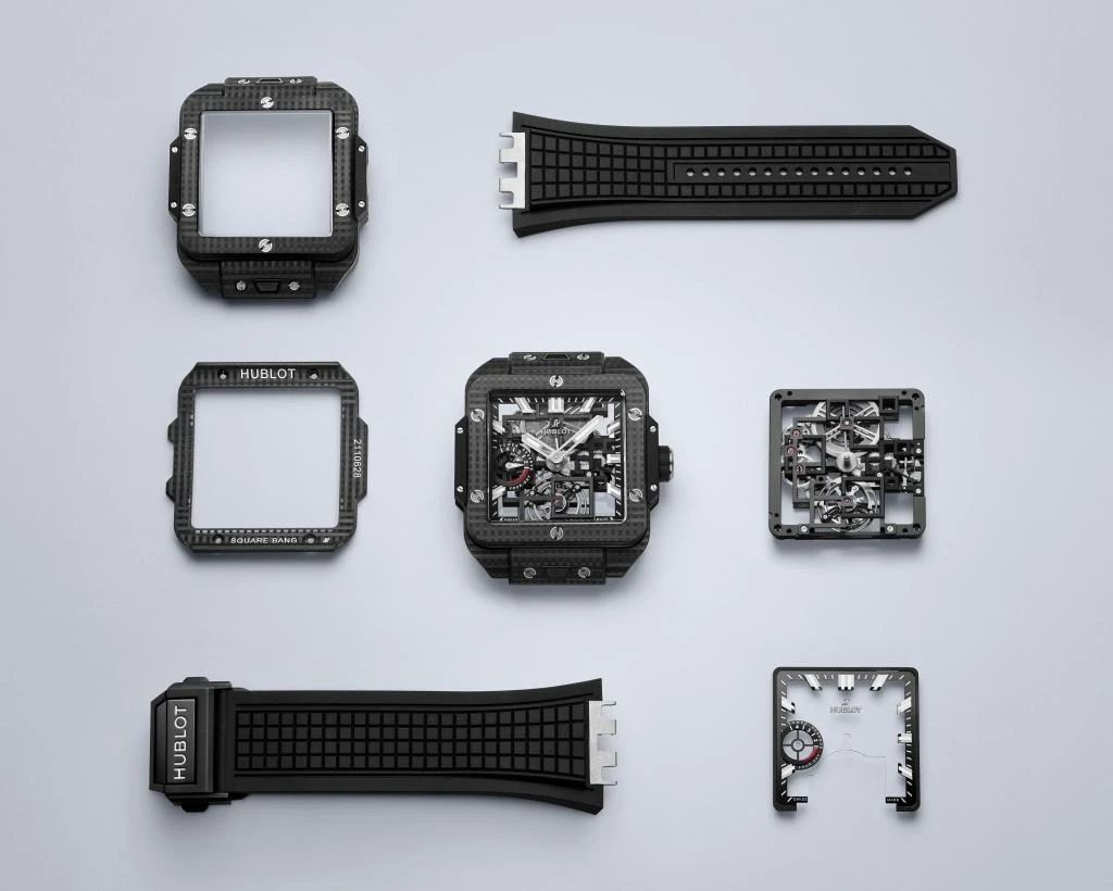 Hublot Square Bang Tourbillon 3D Carbon 42 Ref. 805.QD.0170.RX - Image 4