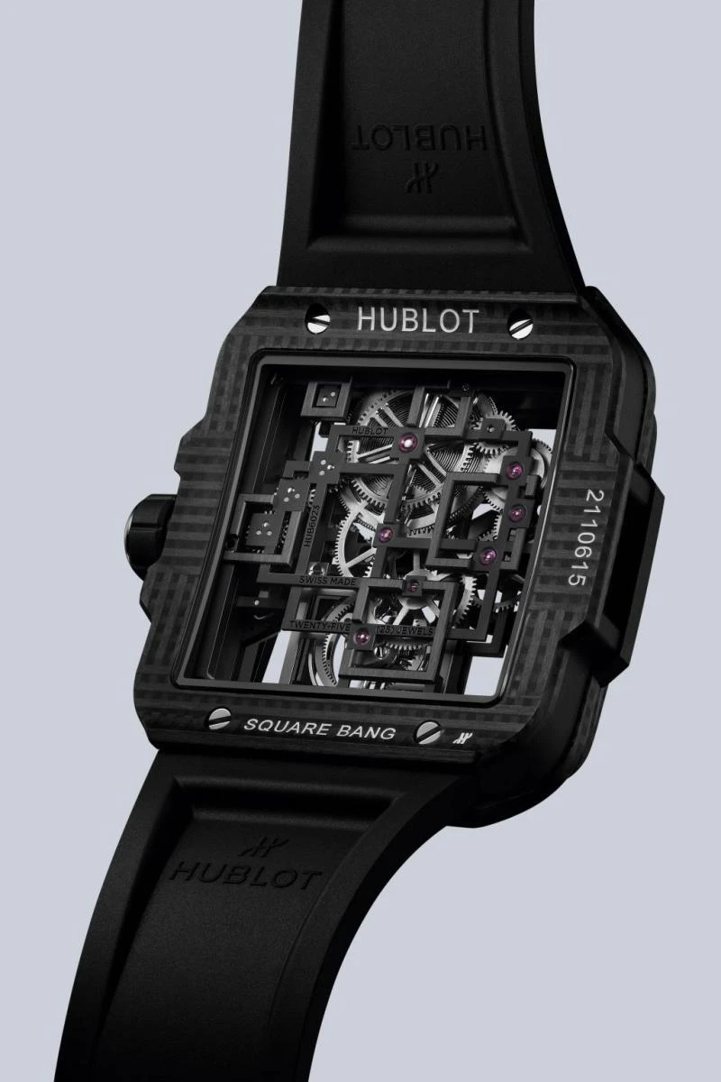Hublot Square Bang Tourbillon 3D Carbon 42 Ref. 805.QD.0170.RX - Image 6