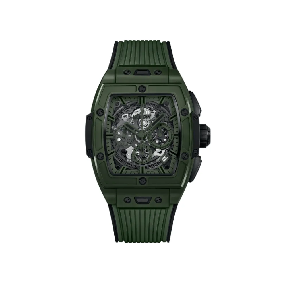 Spirit of Big Bang Dark Green Ceramic Ref. 642.GX.5210.RX