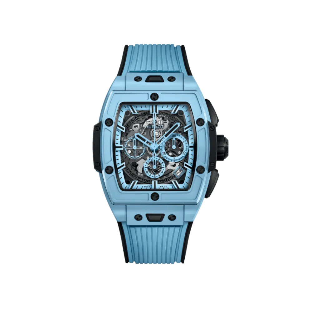 Spirit of Big Bang Sky Blue Ceramic Ref. 642.EX.5110.RX