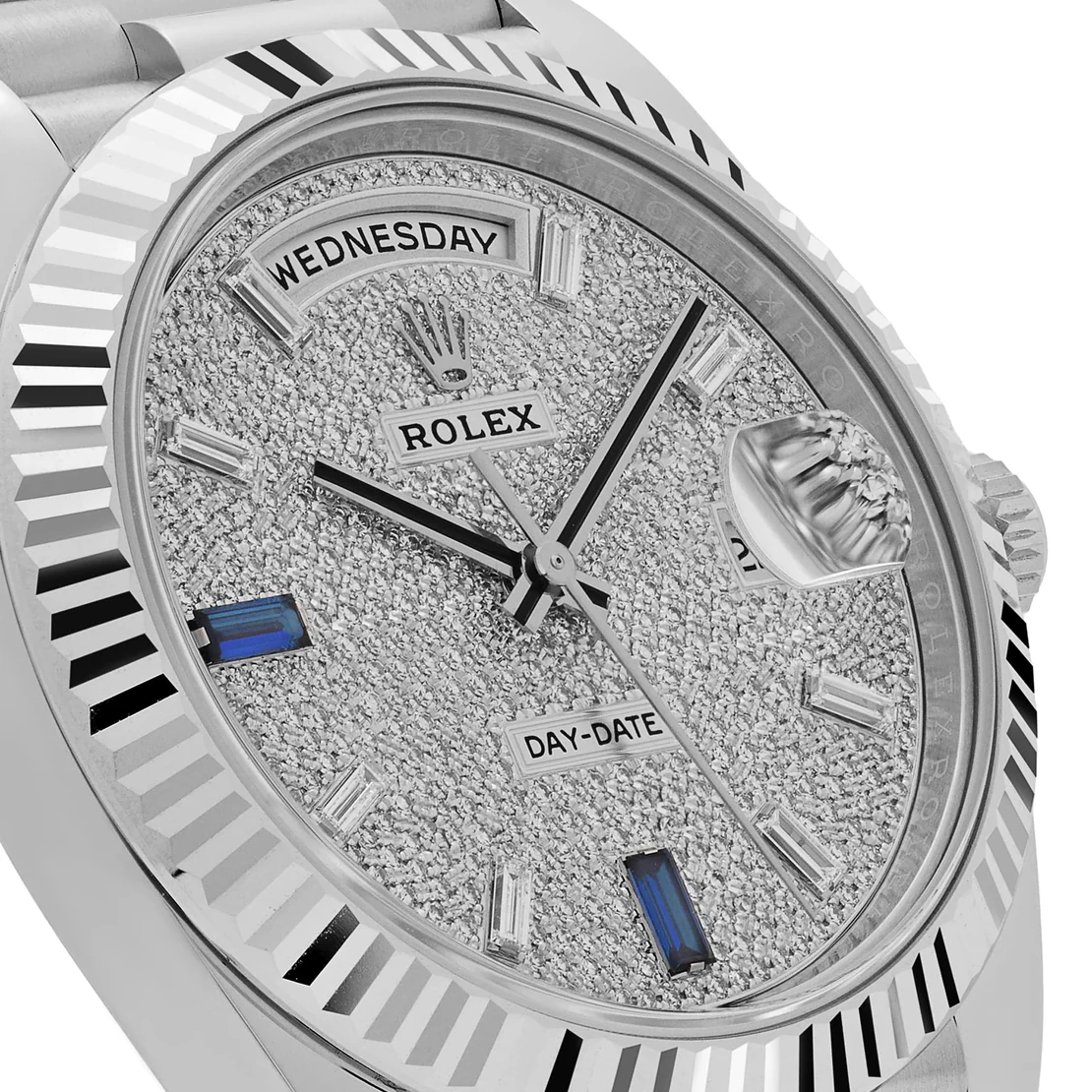 Rolex Day-Date 40 228236 Platinum Pav? Diamond Dial - Image 5