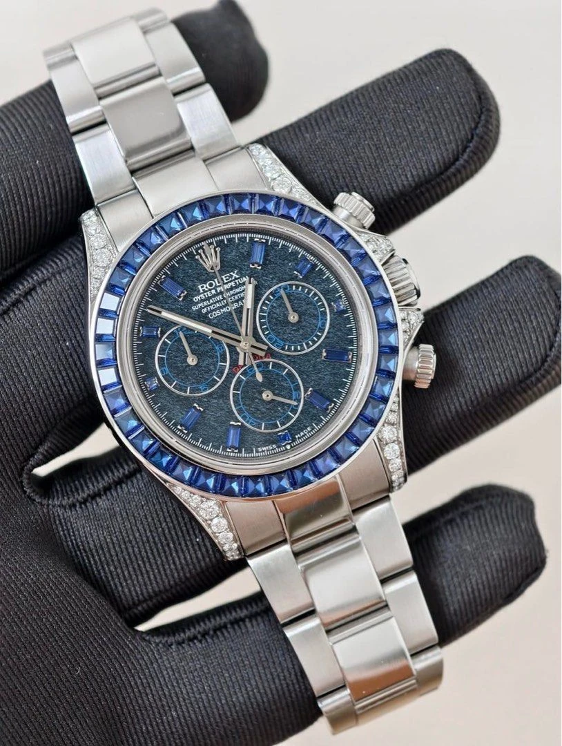 Rolex Cosmograph Daytona ? White Gold & Sapphire Bezel ? Ref. 126599TSA - Image 3